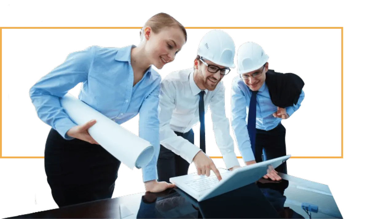 Architects collaborating using Bluebeam Revu