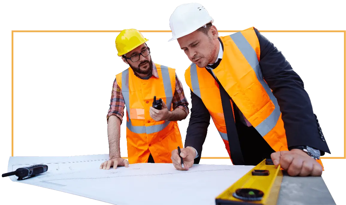 Subcontractors collaborating using Bluebeam Revu